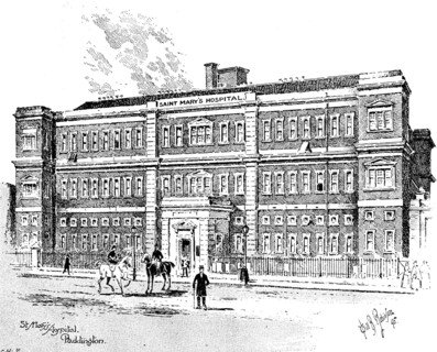 St. Mary's Hospital, Paddington, 1895. Creator: Carl Hentschel.