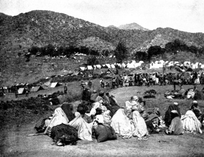 The Chitral Campaign: prisoners at Dir, 1895. Creator: Unknown.
