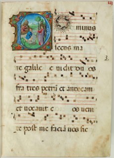 Gradual, late 15th century. Creator: Antoine de Lonhy.
