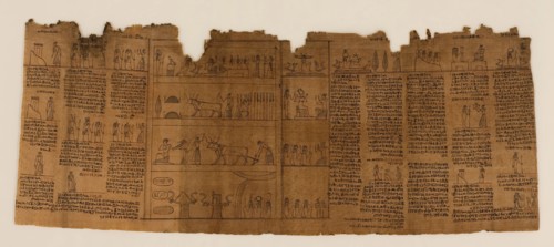 The Book of the Dead of Nes-Min, Section 11, c200-30 BC. Creator: Unknown.