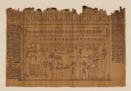 The Book of the Dead of Nes-Min, Section 13, c200-30 BC. Creator: Unknown.