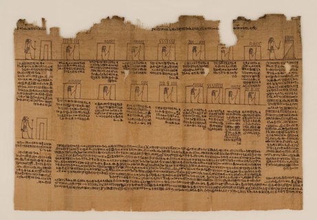 The Book of the Dead of Nes-Min, Section 17, c200-30 BC. Creator: Unknown.