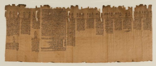 The Book of the Dead of Nes-Min, Section 5, c200-30 BC. Creator: Unknown.