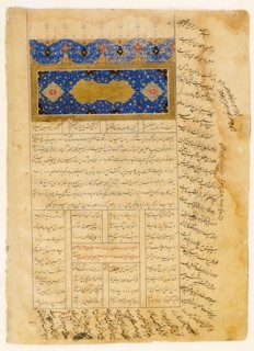 Folio From a Manuscript, 16th century. Creator: Unknown.