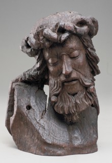 Bust of Crucified Christ, c1500. Creator: Unknown.