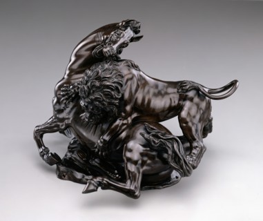 Lion Attacking Horse, c.between 1580 and 1590. Creator: Antonio Susini.