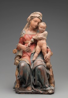 Madonna and Child, c1414. Creators: Virgin Mary, Jesus Christ, Donatello.