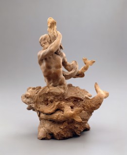 Triton with a Sea Serpent, c1630s, before 1642. Creator: Gian Lorenzo Bernini.
