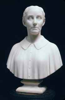 Alma Hammond L'Hommedieu, modelled 1870 or 1871, carved 1873. Creator: Hiram Powers.