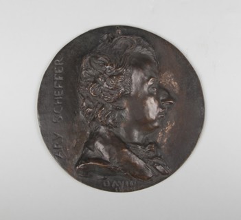 Ary Scheffer, 1828. Creator: Pierre-Jean David d'Angers.