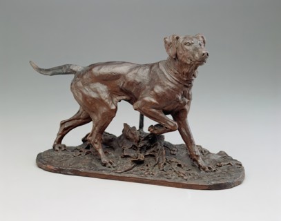 French Pointer, 1863. Creator: Pierre-Jules Mene.