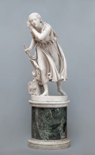 Nydia, the Blind Girl of Pompeii, c1850s. Creator: Randolph Rogers.