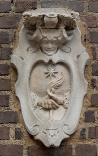 Coat of Arms of the Pasqui or possibly Bernardi Family, early 17th century. Creator: Unknown.