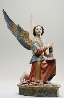 Kneeling Angel, late 15th century. Creator: Unknown.