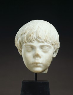 Head of a Boy, early 2nd century. Creator: Unknown.