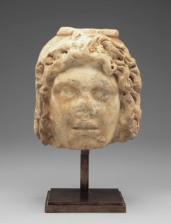Head of Alexander the Great as Hermanubis, 2nd century. Creator: Unknown.