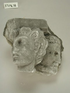 Sarcophagus Fragment, 4th century. Creator: Unknown.