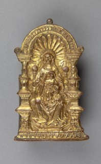 Seated Madonna and Child, 16th century. Creator: Unknown.