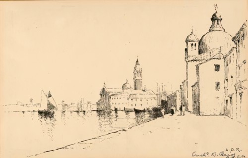Venetian Scene, c1880s. Creator: Archibald David Reid.