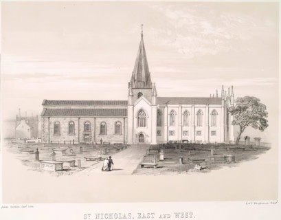 St Nicholas, East and West, c1843-1889. Creator: James Gordon Junior.