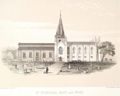 St Nicholas, East and West, c1850-1880. Creator: James Gordon Junior.