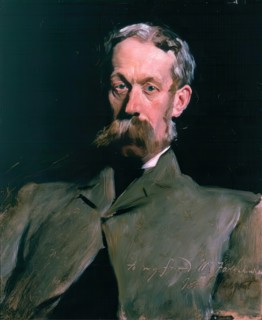 Dr Robert Farquharson of Finzean, 1881. Creator: John Singer Sargent.