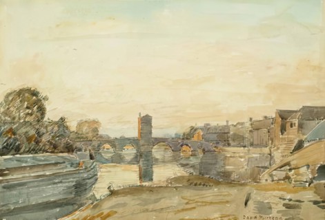 Fortified Bridge, c1920s. Creator: David Thomson Muirhead.