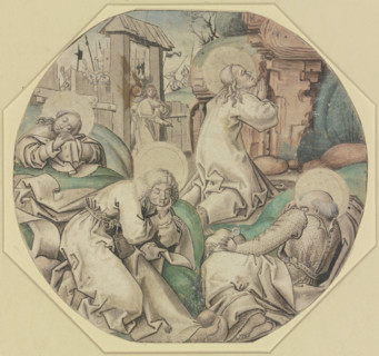 Agony in the Garden, c1470. Creator: Unknown.