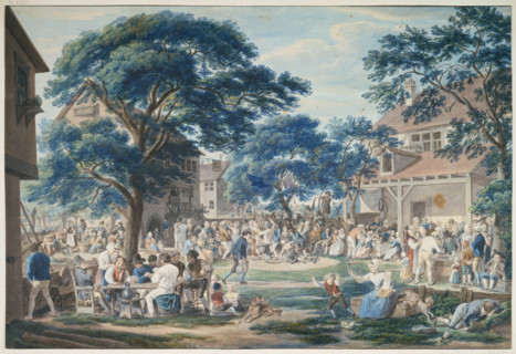 The beginning of the consecration of the church, early-mid 19th century. Creator: Anton Radl.