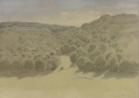 The Muhlengrund near Braunfels, 1854. Creator: Carl Theodor Reiffenstein.
