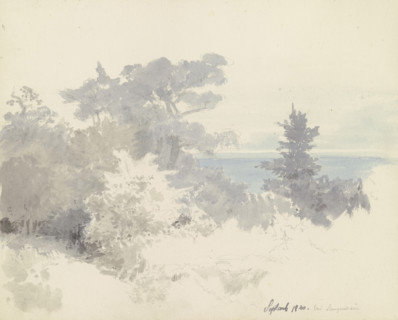 View from Langenhain over the plain, 1840. Creator: Carl Theodor Reiffenstein.