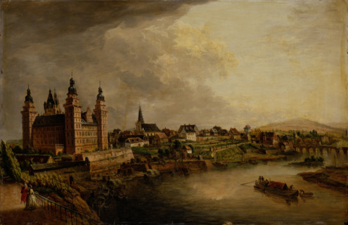 View of Aschaffenburg, 1786. Creator: Christian Georg Schutz.