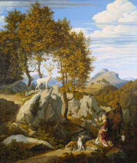 St Hubertus, 1822. Creator: Johann David Passavant.