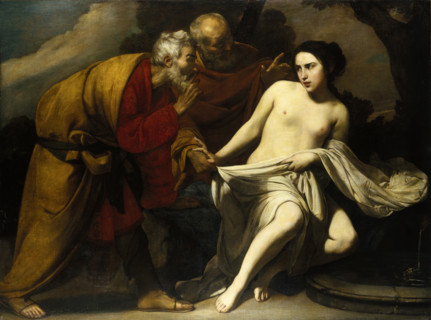 Susanna and the Elders, c1630-1635. Creator: Massimo Stanzione.