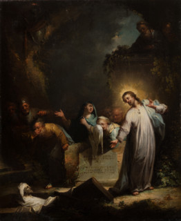 The Raising of Lazarus, c1750-1765. Creator: Johann Georg Trautmann.