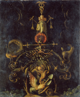 Emblematic Representation, 1600. Creator: Karel van Mander I.