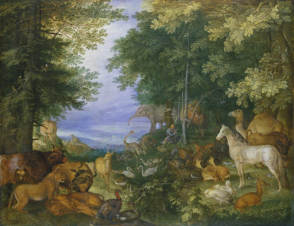 Orpheus Charming the Animals with His Music, 1610. Creator: Roelandt Savery.