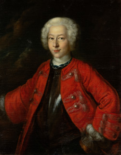 Portrait of Hieronymus Georg von Holzhausen, 1735-1745. Creator: German Master.