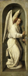 Angel of the Annunciation, c1485-1490. Creator: Bruges (?) Master.