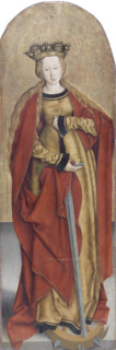 St Catherine of Alexandria, c1505. Creator: Bernhard Strigel.