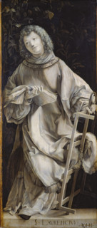 Saint Lawrence, c1509-1510. Creator: Matthias Gruenewald.