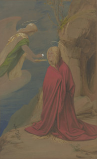 The Communion of Saint Mary Magdalene, 1853. Creator: Eduard von Steinle.