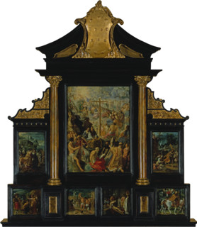 The Altarpiece of the Holy Cross, c1603-c1605. Creator: Adam Elsheimer.