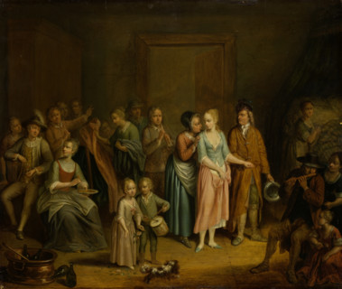 The Wedding Night, 1780. Creator: Johann Daniel Bager.