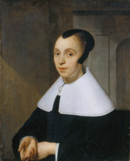 Portrait of a Woman, 1656. Creator: Bartholomeus van der Helst.