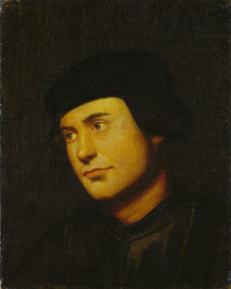 Portrait of a Man, 1801-1900. Creator: Copy after Bernardino Licinio.