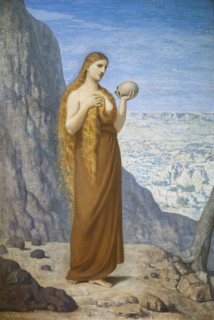 Saint Mary Magdalene in the Desert, 1869. Creator: Pierre Puvis de Chavannes.