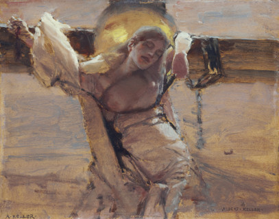 The Martyr, c1892. Creator: Albert von Keller.