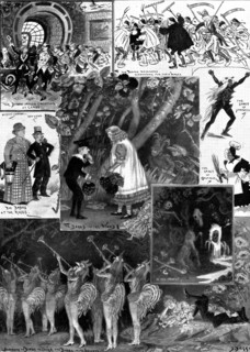 The Christmas Pantomimes: "The Babes in the Wood," at Drury Lane, 1898. Creator: Unknown.