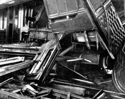 The accident to a Scotch Express, 1898. Creator: William Crooke.